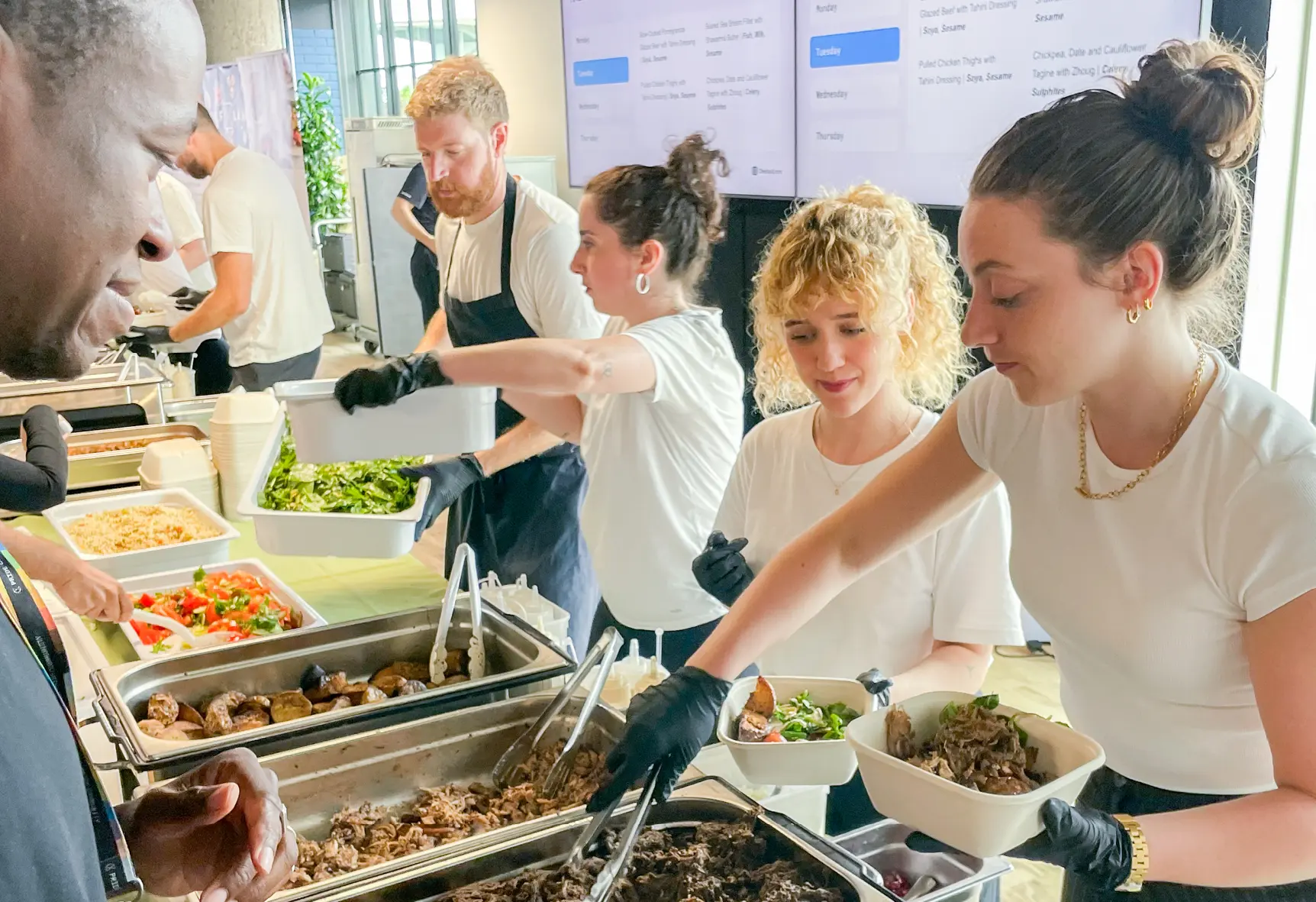 Onsite chefs