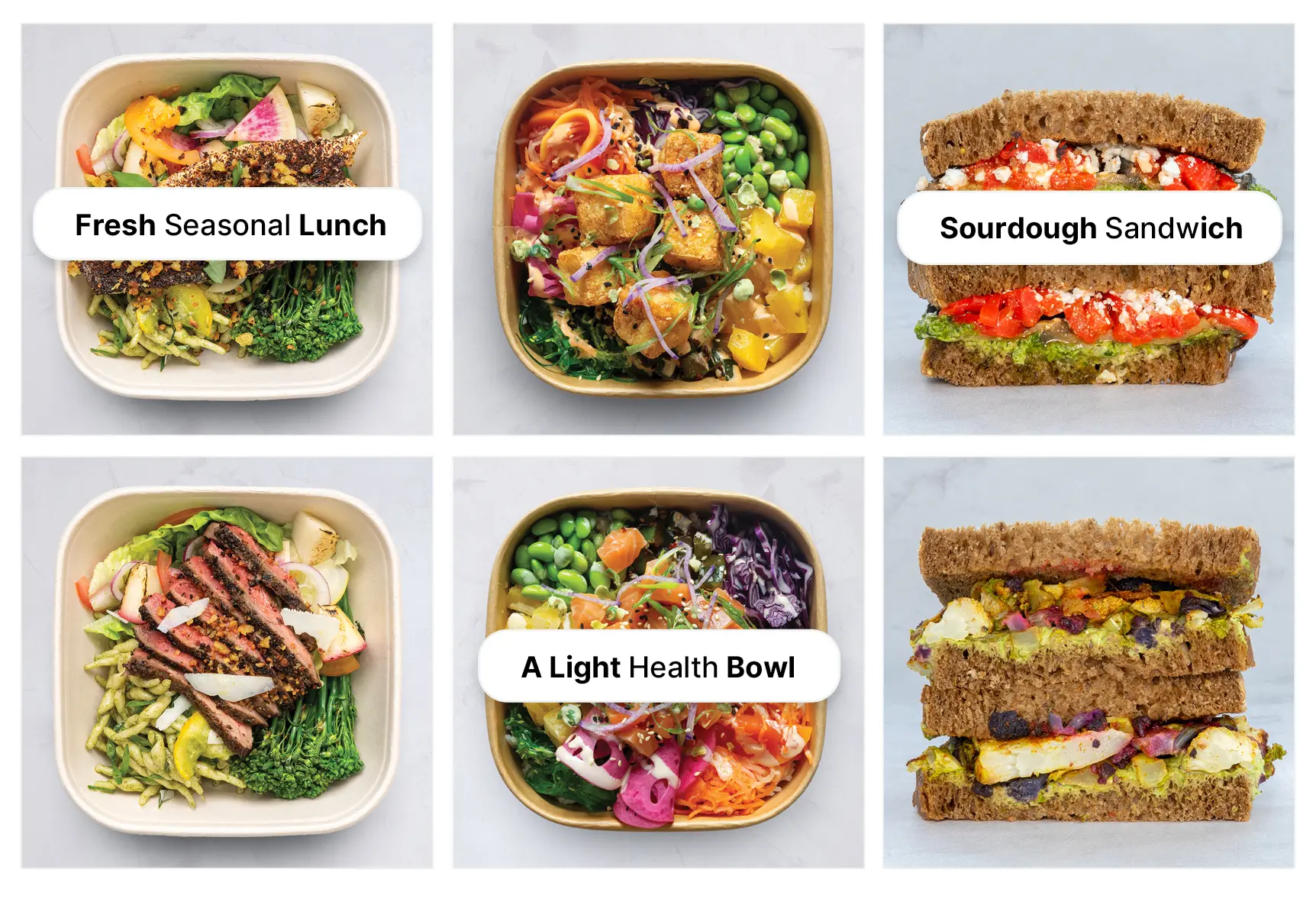 Daily lunch options